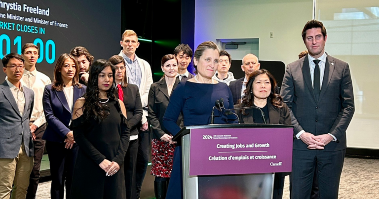 Taxpayer advocate says Chrystia Freeland must prove opposition to carbon tax