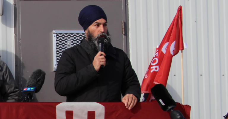 Singh hints at propping up Liberals, possibly breaking promise to bring them down